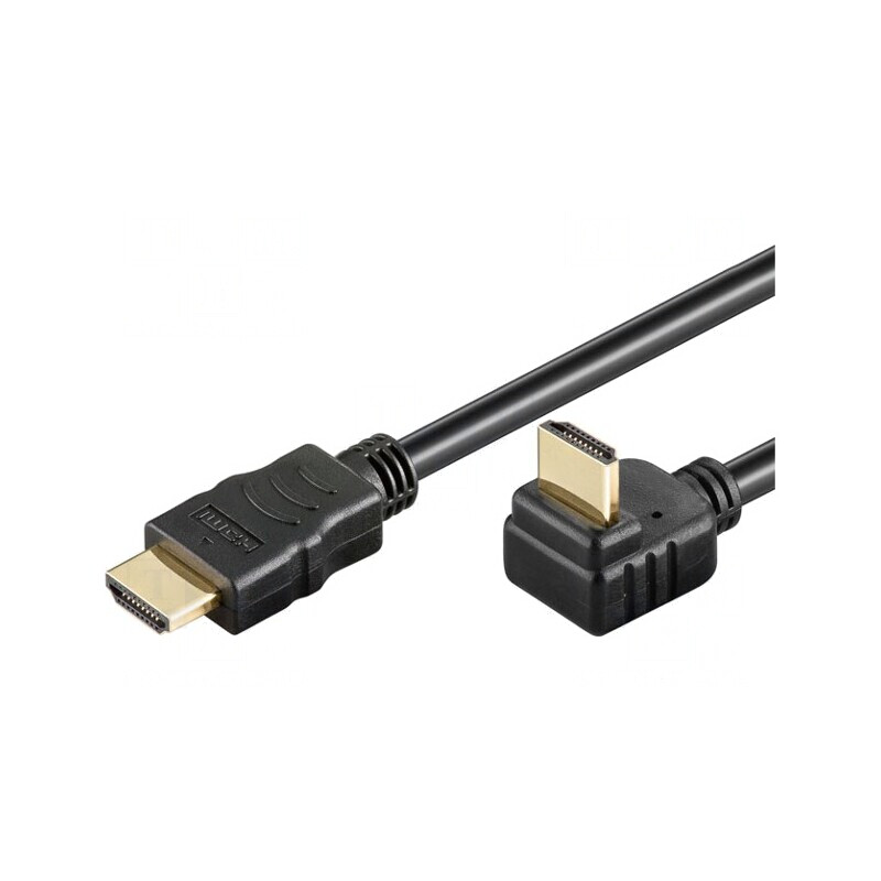 Cablu HDMI 1.4 5m Negru 270° | Electronic-mag.ro | Componente Electronice