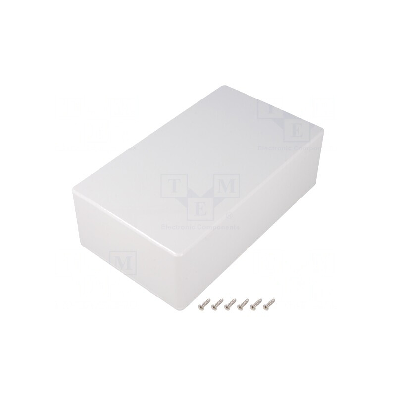 Carcasă Universală ABS Gri IP54 110x191x61mm | Electronic-mag.ro | Componente Electronice