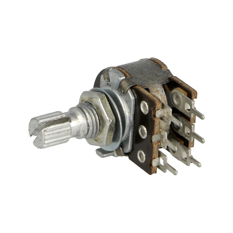 Potențiometru axial 1kΩ 100mW ±20% | Electronic-mag.ro | Componente Electronice