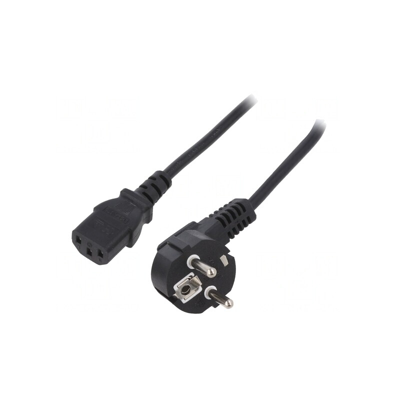 Cablu Alimentare 3x1mm2 Ştecăr în Unghi la IEC C13 | Electronic-mag.ro | Componente Electronice Cablu Alimentare 3x1mm2 Ştecăr în Unghi la IEC C13 | Electronic-mag.ro | Componente Electronice