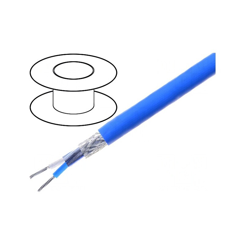Cablu Albastru 1x2x20AWG Cu PVC 305m | Electronic-mag.ro | Componente Electronice