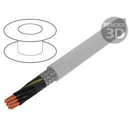 Cablu ÖLFLEX Classic 115 CY 12G 0.75mm² PVC Gri 300V/500V | Electronic-mag.ro | Componente Electronice