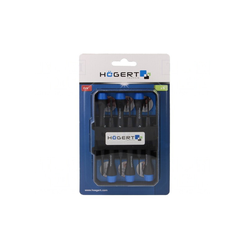Set Șurubelnițe Precizie Phillips și Plate 6 Bucăți | Electronic-mag.ro | Componente Electronice
