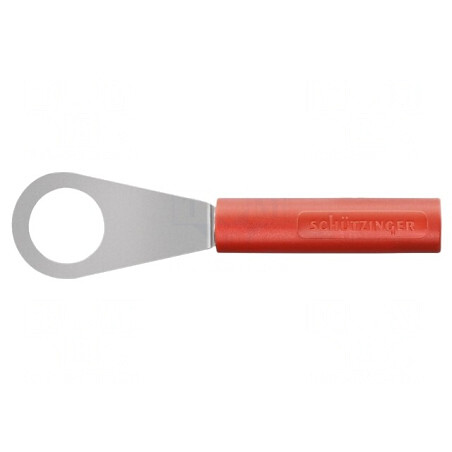 Mufă Banană 4mm 60VDC 32A Roșie | Electronic-mag.ro | Componente Electronice