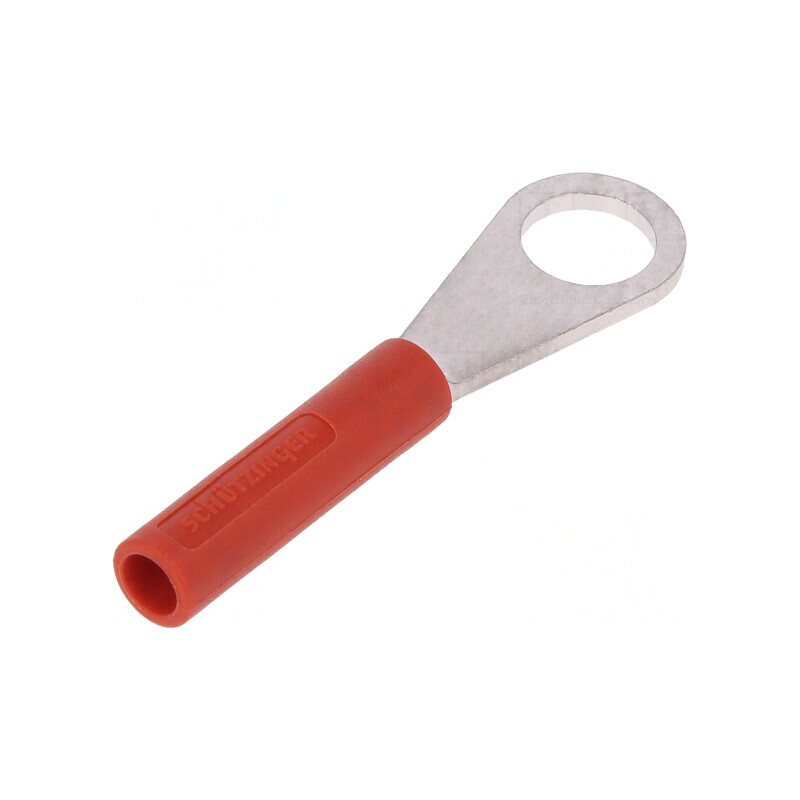 Mufă Banană 4mm 60VDC 32A Roșie | Electronic-mag.ro | Componente Electronice