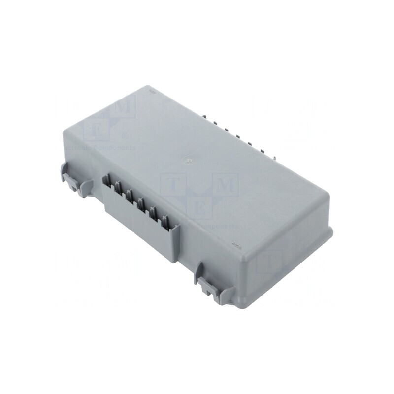 Carcasă de Protecție Gri din Polipropilenă cu Capac | Electronic-mag.ro | Componente Electronice
