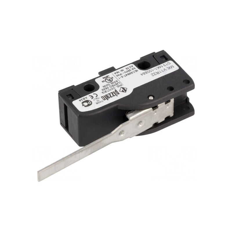 Microîntrerupător cu manetă 6A/250VAC 5A/24VDC | Electronic-mag.ro | Componente Electronice