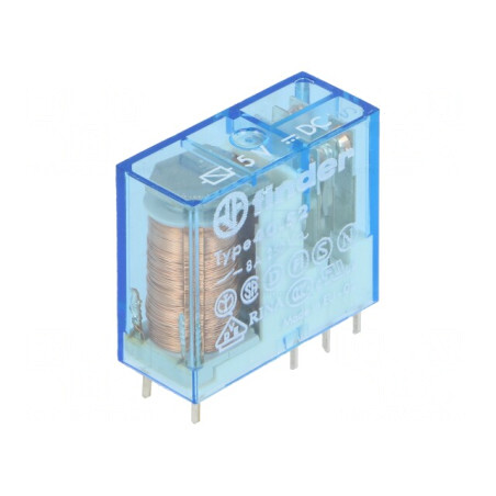Releu Electromagnetic DPDT 5VDC 15A | Electronic-mag.ro | Componente Electronice