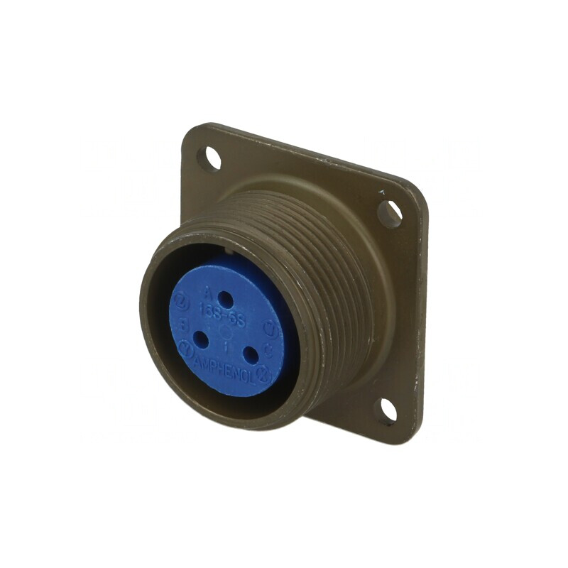 Conector Circular Aliaj de Aluminiu 16S-5S | Electronic-mag.ro | Componente Electronice