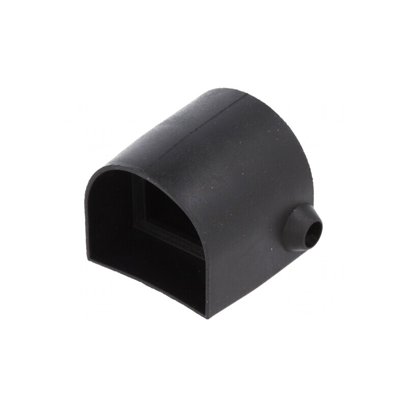 Capac lateral negru 20-55°C | Electronic-mag.ro | Componente Electronice