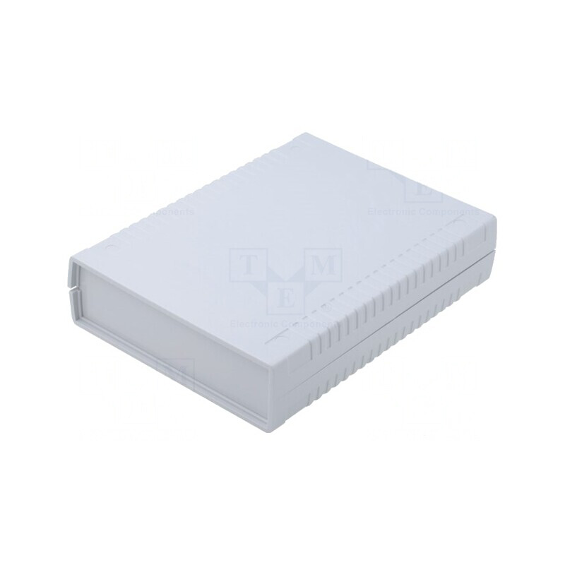 Carcasă ABS Gri IP54 cu Panou 136x185x40 mm | Electronic-mag.ro | Componente Electronice