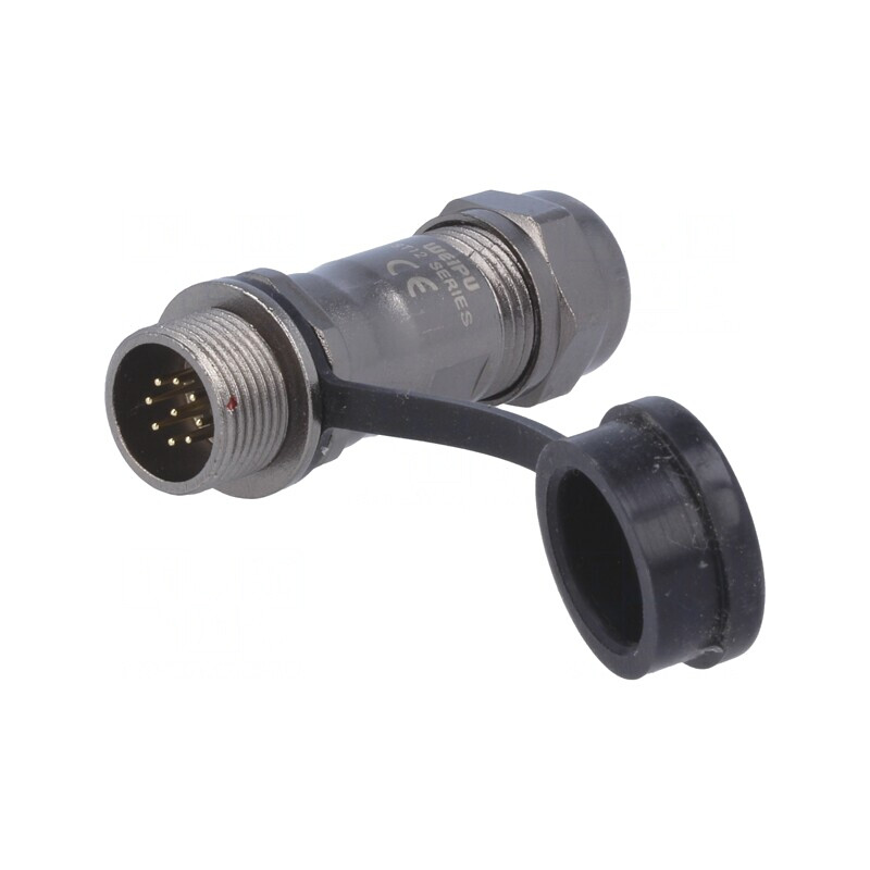 Mufă ST12 mamă IP67 9 PIN 125V 3A | Electronic-mag.ro | Componente Electronice