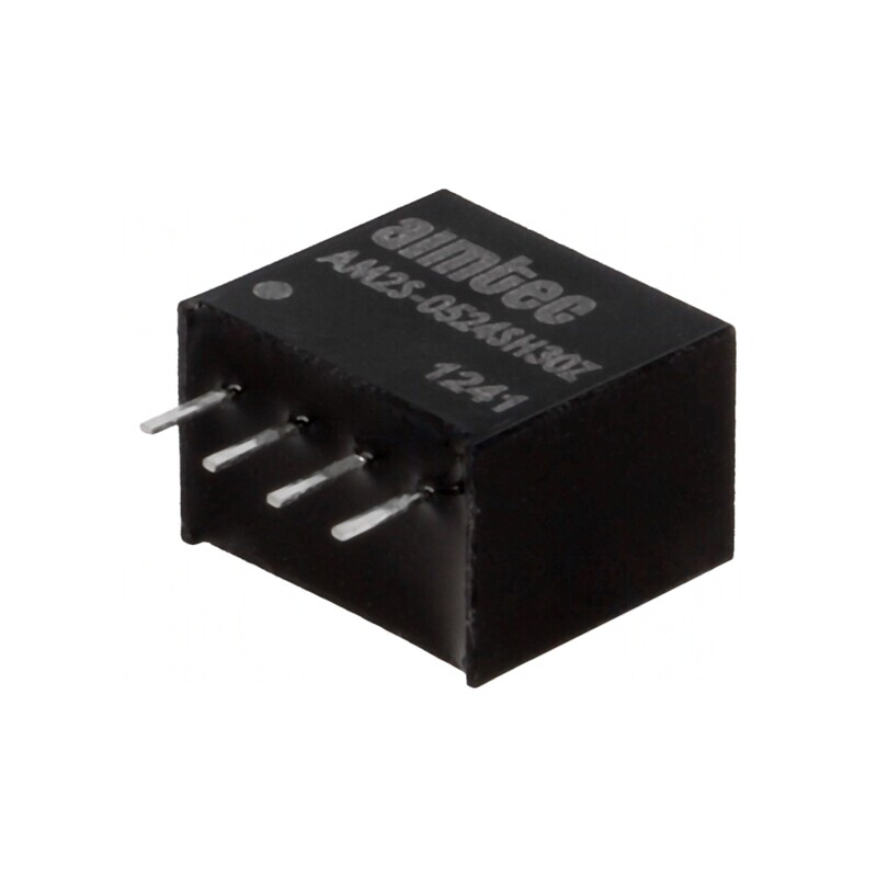 Convertor DC/DC 2W 4,5-5,5V la 24V 80mA SIP4 | Electronic-mag.ro | Componente Electronice