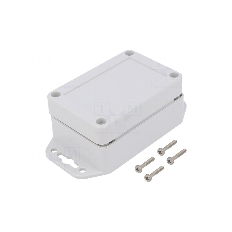 Carcasă Universală ABS Gri Deschis 60x90x40mm | Electronic-mag.ro | Componente Electronice