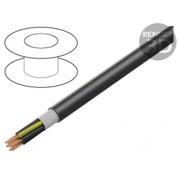 Cablu de Control ÖLFLEX FD 891 P 3G0,75mm2 PUR Negru | Electronic-mag.ro | Componente Electronice