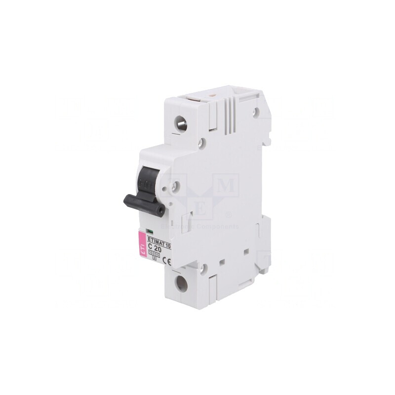 Întrerupător de Supracurent 20A 230/400V 1P 10kA | Electronic-mag.ro | Componente Electronice