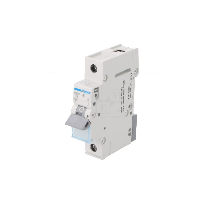Întrerupător de Supracurent 13A 1 Pol 6kA 230/400VAC | Electronic-mag.ro | Componente Electronice