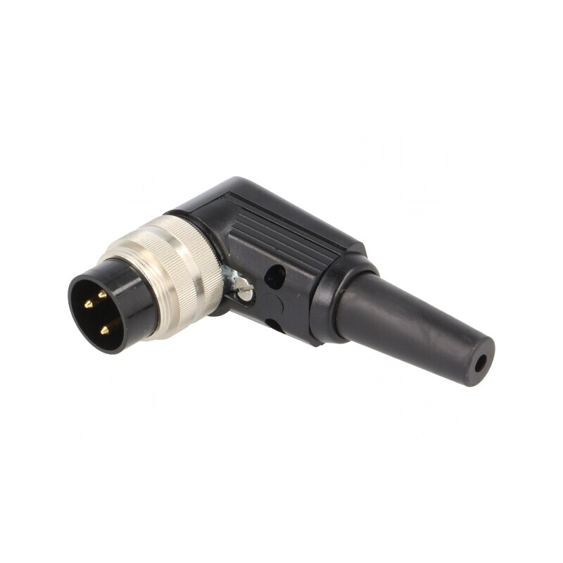 Mufă Conector M16 3 Pin 5A 250V IP40 pentru Cablu | Electronic-mag.ro | Componente Electronice