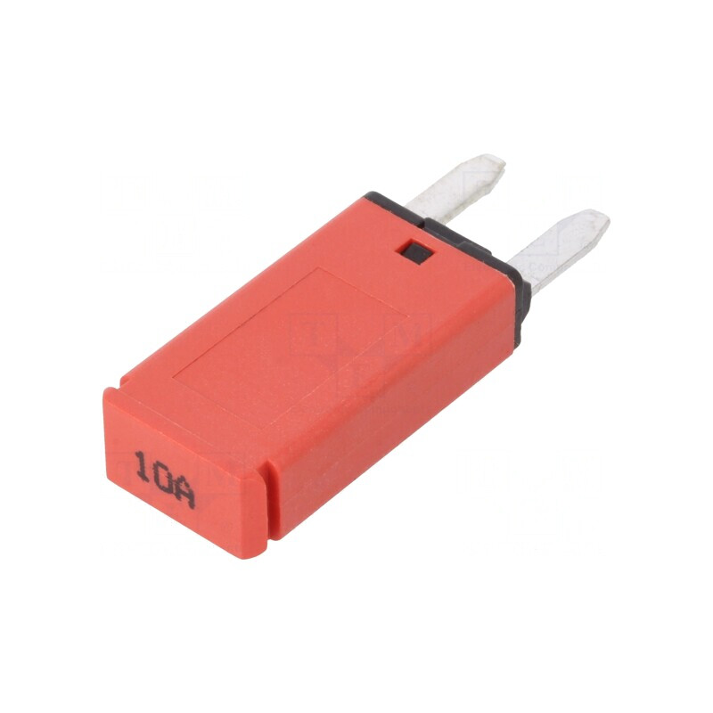 Siguranță Auto Mini 10A 14VDC 12.45mm | Electronic-mag.ro | Componente Electronice