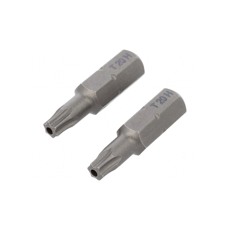 Capăt de şurubelniţă Torx T20H 25mm | Electronic-mag.ro | Componente Electronice