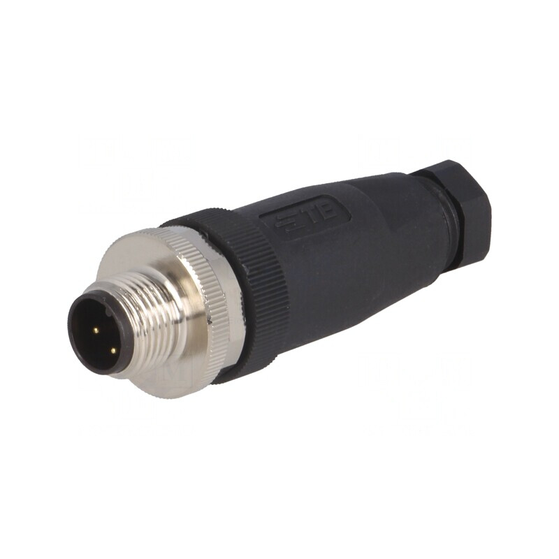 Mufă M12 3-Pin pentru DeviceNet/CANopen IP67 | Electronic-mag.ro | Componente Electronice
