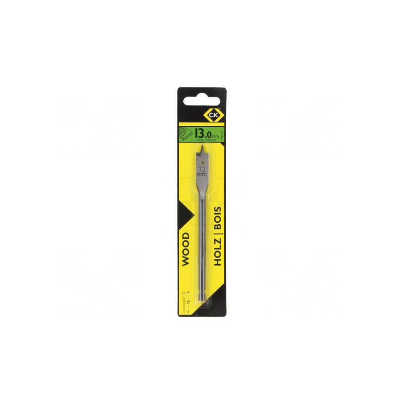 Burghiu Lemn 13mm 160mm Oțel HSS | Electronic-mag.ro | Componente Electronice Burghiu Lemn 13mm 160mm Oțel HSS | Electronic-mag.ro | Componente Electronice