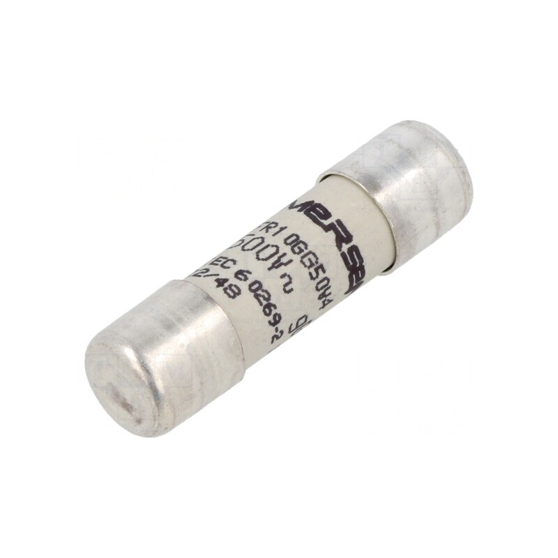 Siguranță ceramică gG 4A 500VAC 10x38mm | Electronic-mag.ro | Componente Electronice