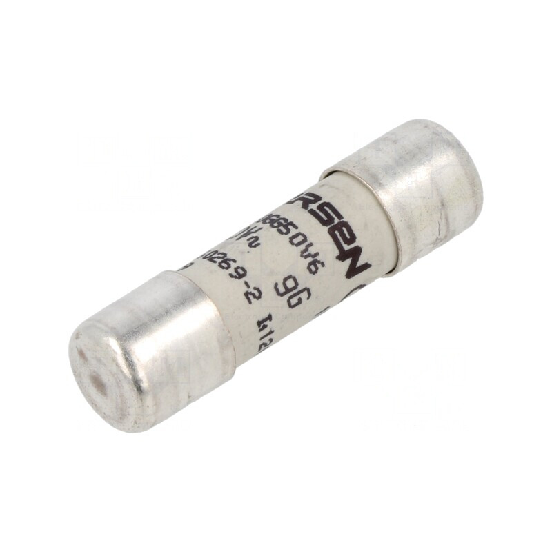 Siguranță ceramică gG 6A 500VAC 10x38mm | Electronic-mag.ro | Componente Electronice