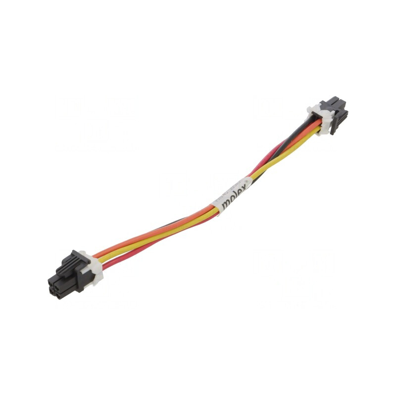 'Minifit 4 Circuit Cable Assembly 150MM' | Electronic-mag.ro | Componente Electronice