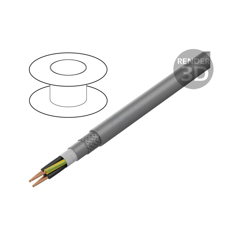 Cablu de control ÖLFLEX FD CLASSIC 810 CP 4G0,5mm2 | Electronic-mag.ro | Componente Electronice