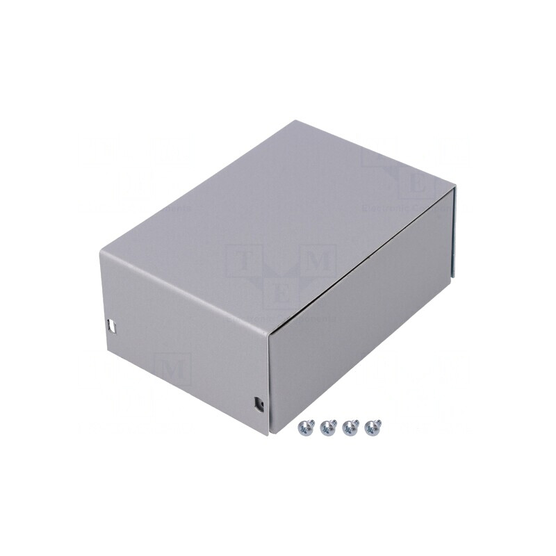 Carcasă Universală Aluminiu Gri 72x103x43mm | Electronic-mag.ro | Componente Electronice