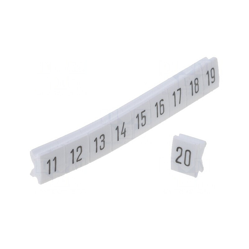 Marcaj Albă 5mm cu Împingere 250 Buc. | Electronic-mag.ro | Componente Electronice