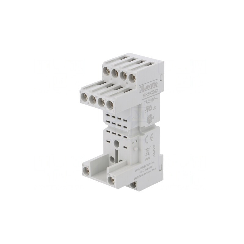 Stativ PIN 14 10A 250VAC pentru Șină DIN HR60 | Electronic-mag.ro | Componente Electronice Stativ PIN 14 10A 250VAC pentru Șină DIN HR60 | Electronic-mag.ro | Componente Electronice