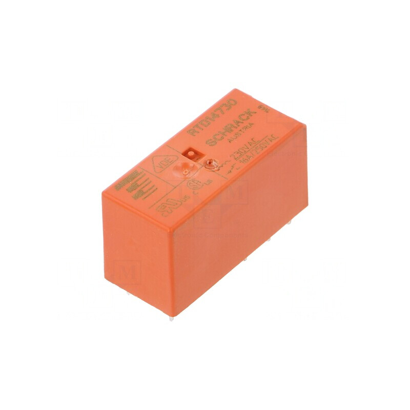 Releu Electromagnetic SPDT 230VAC 16A | Electronic-mag.ro | Componente Electronice