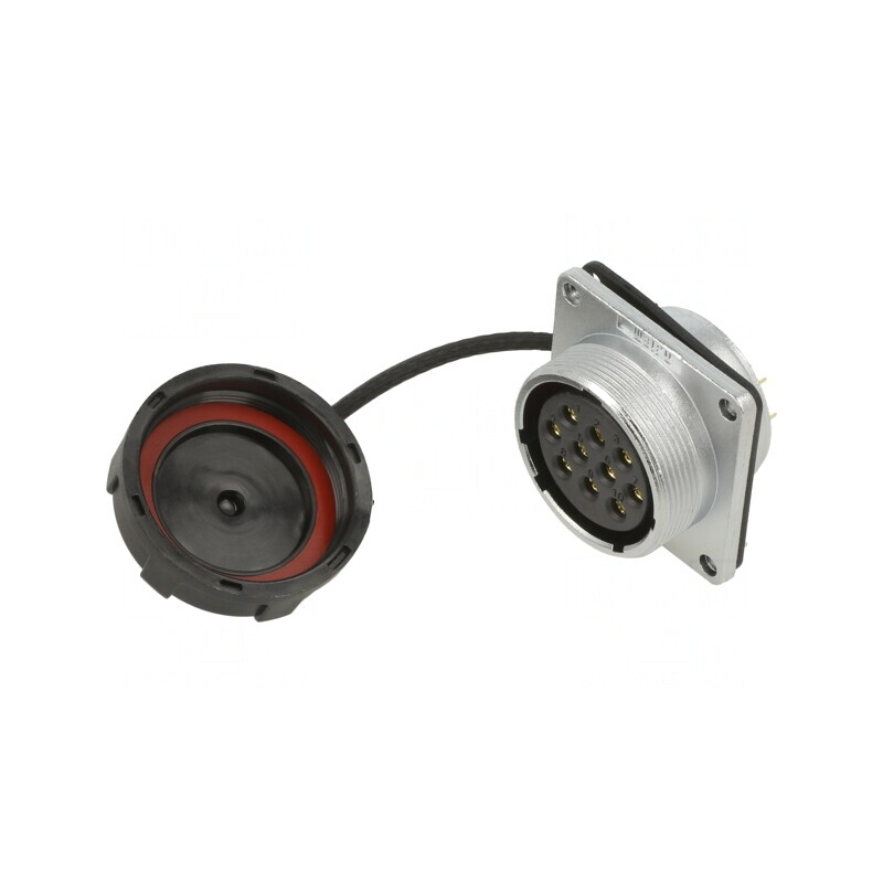 Soclu Mamă WF28 10 PIN IP67 25A 500V Aurit 11AWG | Electronic-mag.ro | Componente Electronice