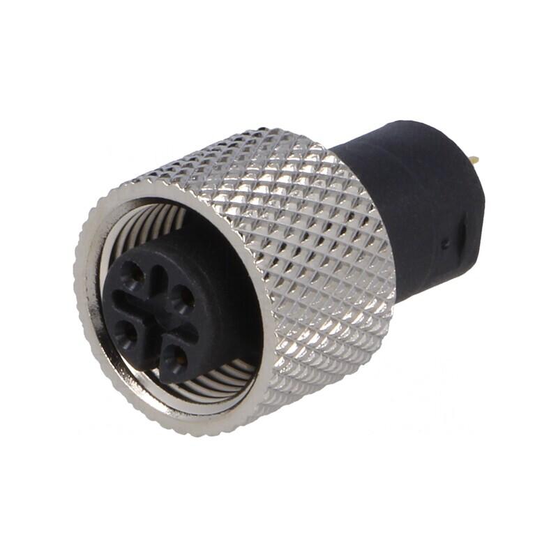 Conector M12 4-pin pentru masă 125V 10A | Electronic-mag.ro | Componente Electronice Conector M12 4-pin pentru masă 125V 10A | Electronic-mag.ro | Componente Electronice