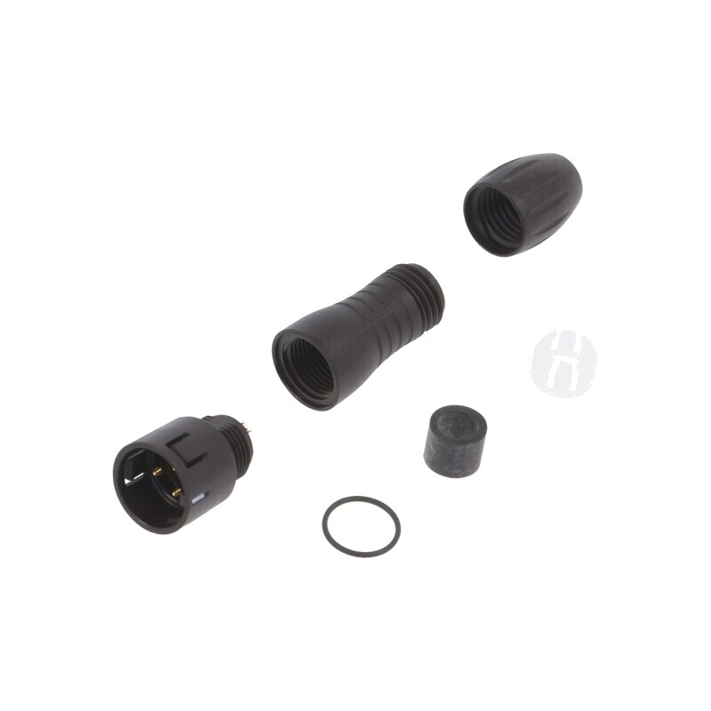 Conector Circular Mufă Tată 3 Pin Snap-In | Electronic-mag.ro | Componente Electronice