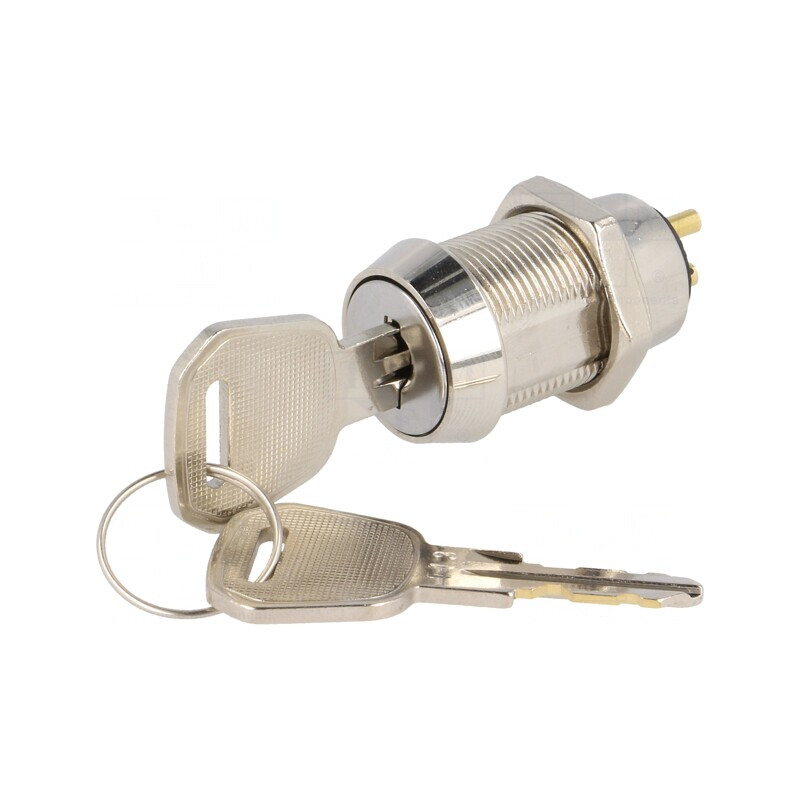Întrerupător cu cheie SPST 90° 2 Pini | Electronic-mag.ro | Componente Electronice