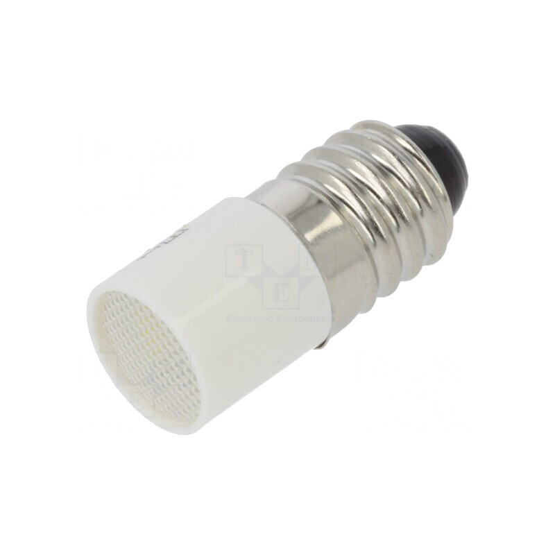 Lampă LED E10/T10 Albă 130V | Electronic-mag.ro | Componente Electronice