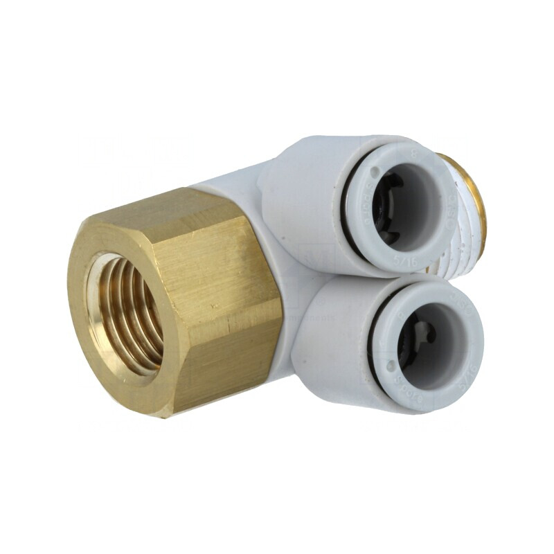 Racord Push-In 90° Filetat 1-10bar 5-60°C | Electronic-mag.ro | Componente Electronice