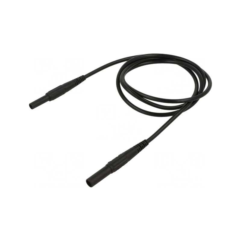 Cablu de măsurare 19A soclu-mufă banană 4mm | Electronic-mag.ro | Componente Electronice