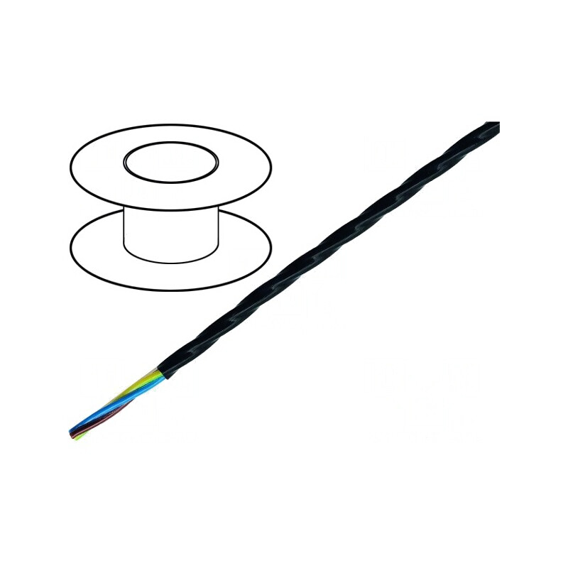 Cablu ÖLFLEX HEAT 260 MC 2x0,5mm2 Cu PTFE Negru | Electronic-mag.ro | Componente Electronice
