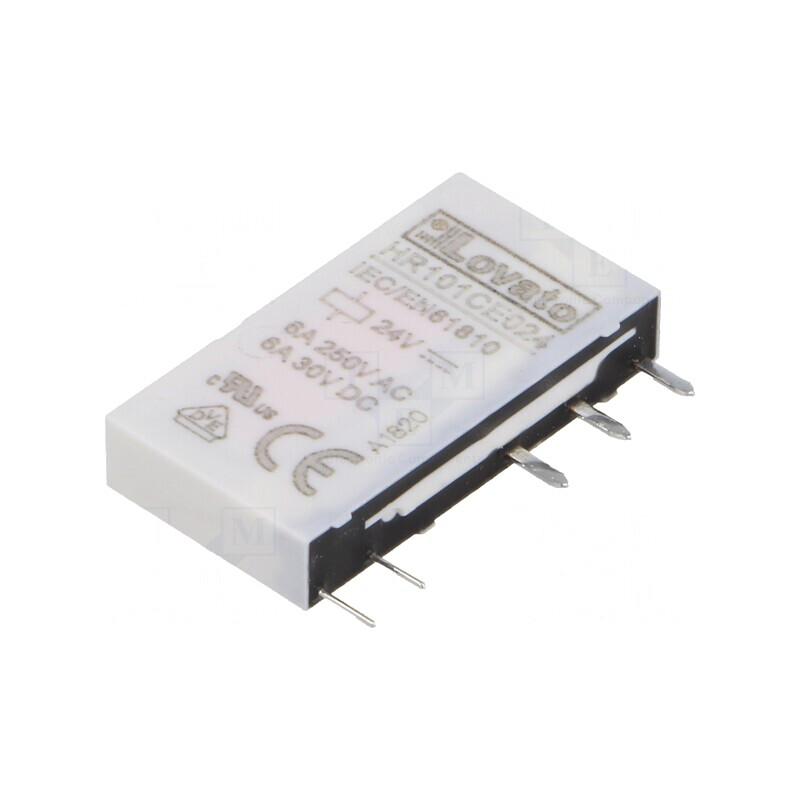 Releu Electromagnetic SPDT 24VDC 6A 250VAC cu Soclu | Electronic-mag.ro | Componente Electronice