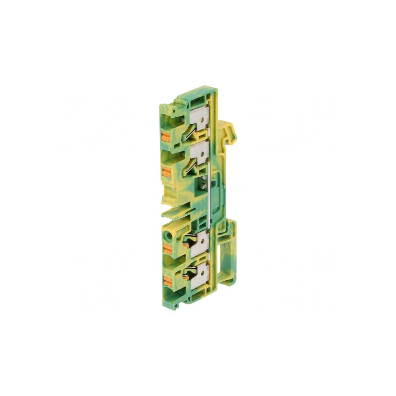 Conector șine 4mm2 4 borne galben-verde TS35 | Electronic-mag.ro | Componente Electronice Conector șine 4mm2 4 borne galben-verde TS35 | Electronic-mag.ro | Componente Electronice