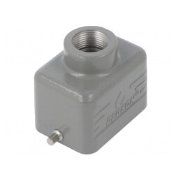 Carcasă conectori HDC D6B cablu drept | Electronic-mag.ro | Componente Electronice