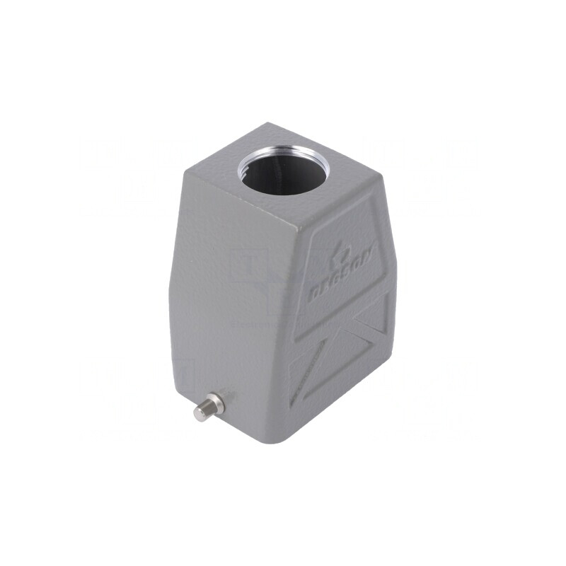 Carcasă pentru conectori HDC D6B cablu drept | Electronic-mag.ro | Componente Electronice