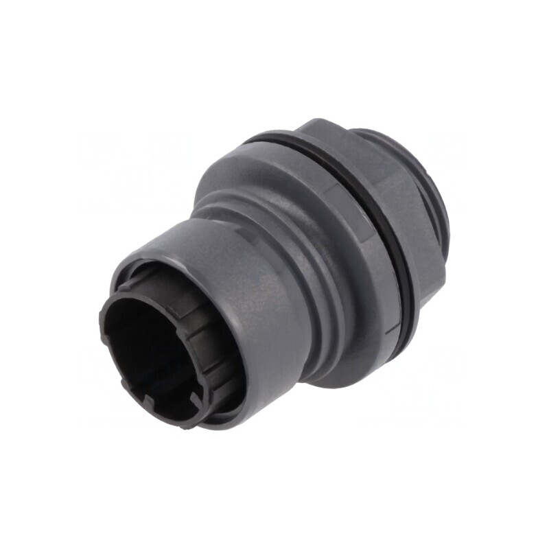 Conector circular soclu tată 22 pini fără contacte 2A | Electronic-mag.ro | Componente Electronice