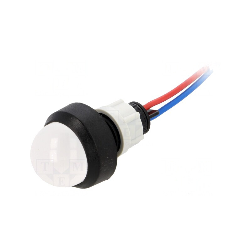 Lampă LED Convex Albă 12V Ø13mm IP40 | Electronic-mag.ro | Componente Electronice Lampă LED Convex Albă 12V Ø13mm IP40 | Electronic-mag.ro | Componente Electronice
