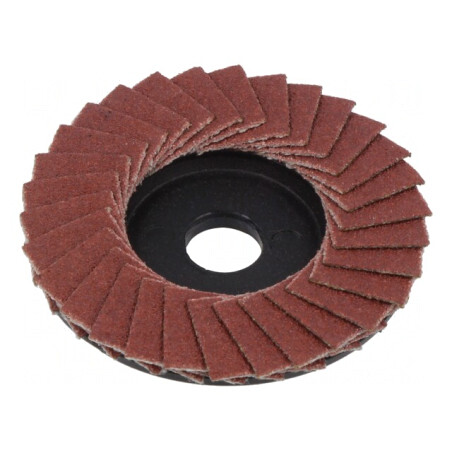 Disc de șlefuit cu lambouri 50mm G100 | Electronic-mag.ro | Componente Electronice