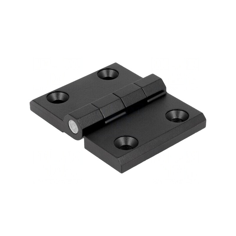Balama Neagră Aluminiu-Zinc 76x60mm | Electronic-mag.ro | Componente Electronice